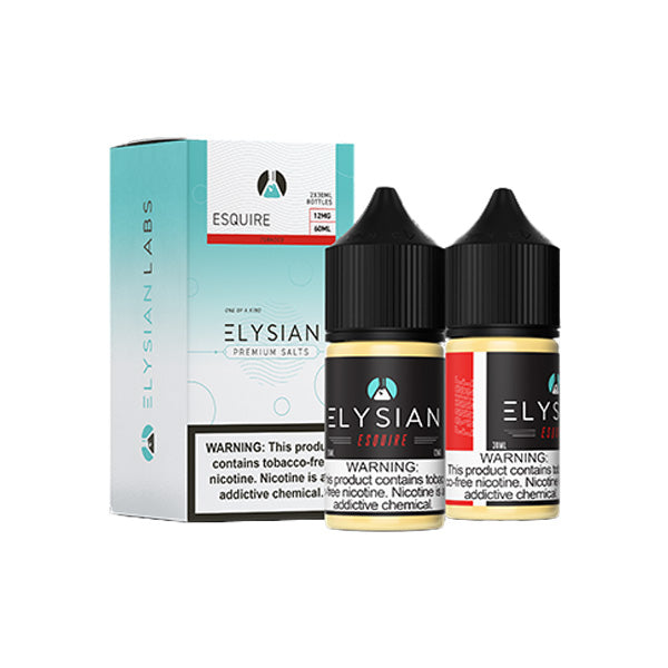 Elysian Tobacco Salts Series | 60mL | Esquire with packaging