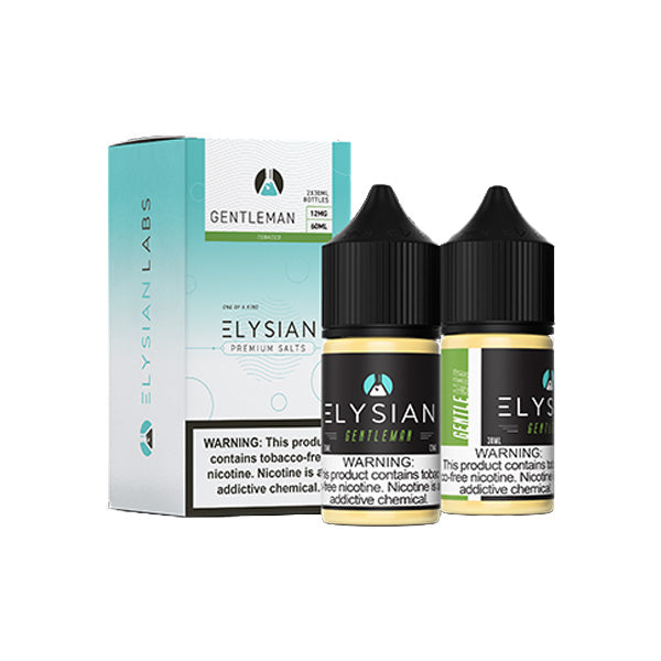 Elysian Tobacco Salts Series | 60mL | Gentleman with packaging