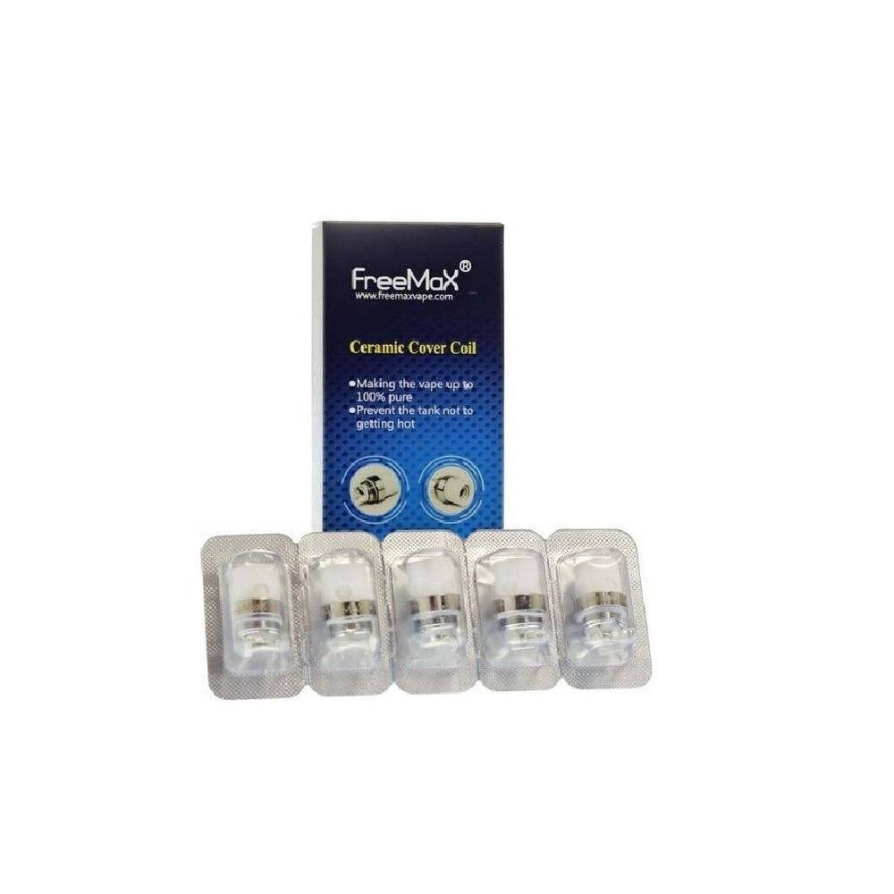 Freemax Ceramic Cover coil (Pack of 5) (Starre Pure Coil) with packaging