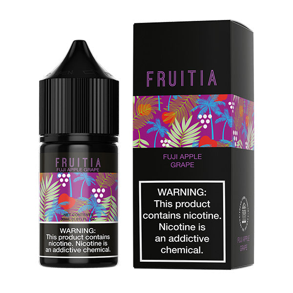 Fuji Apple Grape Fruitia by Fresh Farms Salt 30mL with packaging