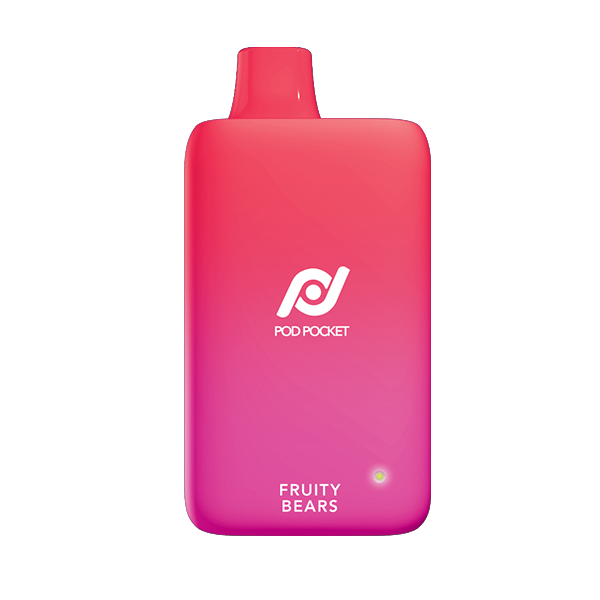 Pod Pocket Disposable | 7500 Puffs | 14mL | 50mg | Fruity Bears