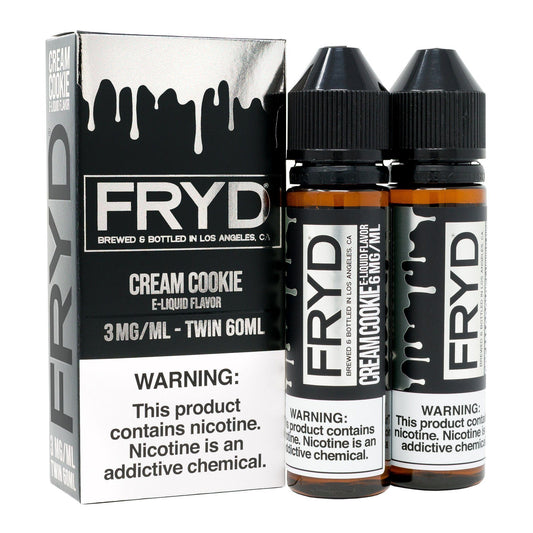 Cream Cookie by FRYD E-Liquid 120ml with Packaging