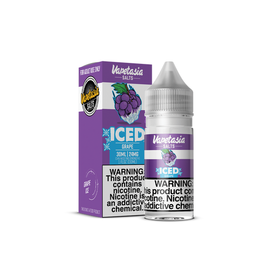 Killer Fruits Iced Grape by Vapetasia Salts 30ml with packaging 