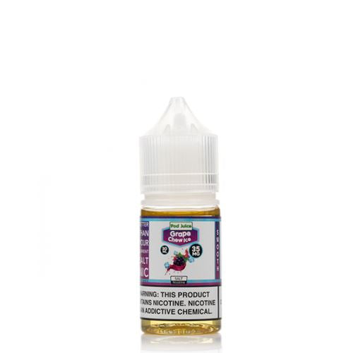Grape Chew Freeze by Pod Juice Salts Series 30mL Bottle