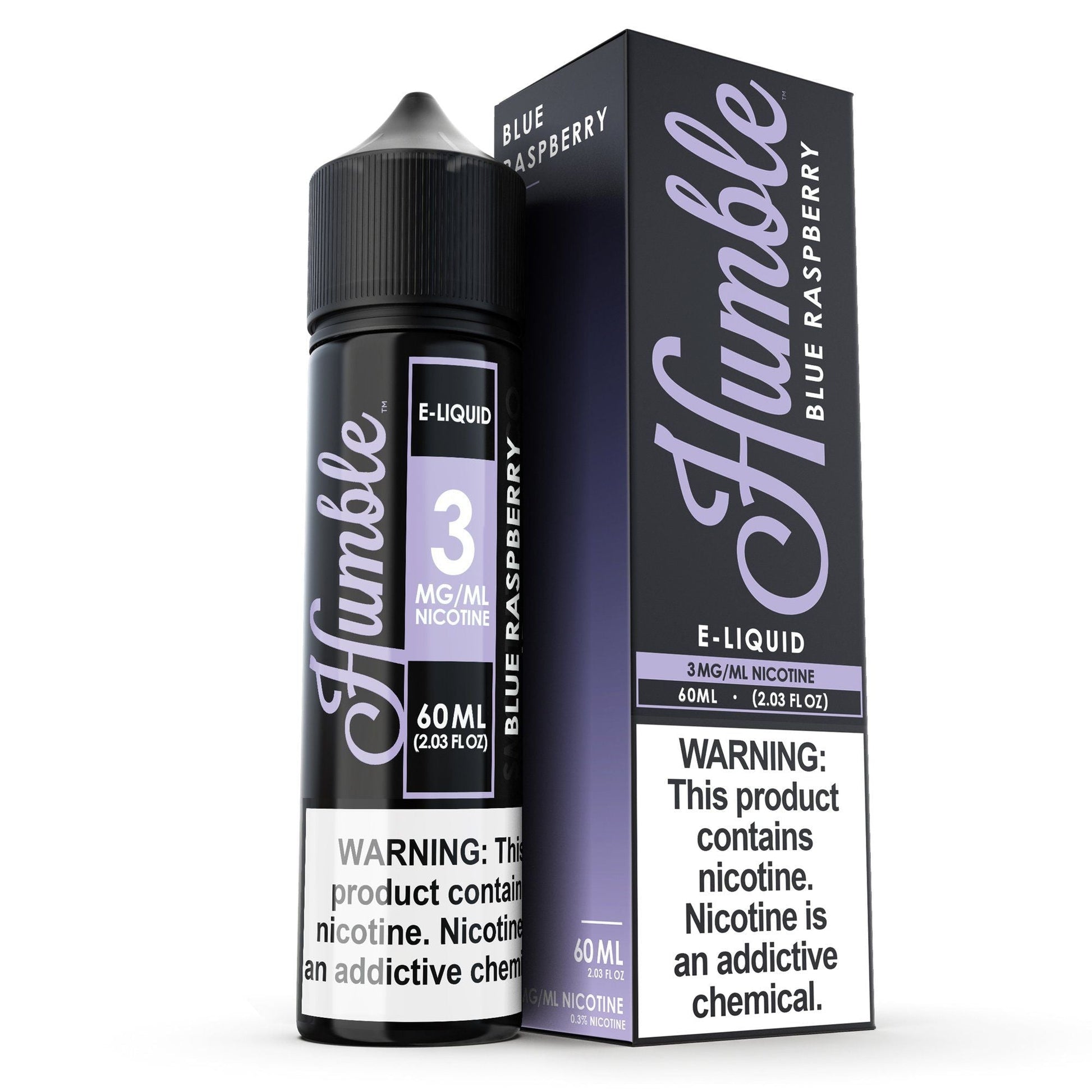 Blue Raspberry by Humble E-Liquid 60ML with Packaging