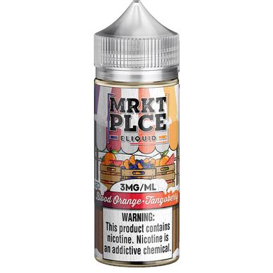 Iced Blood Orange Tango Berry by MRKT PLCE Series 100mL Bottle