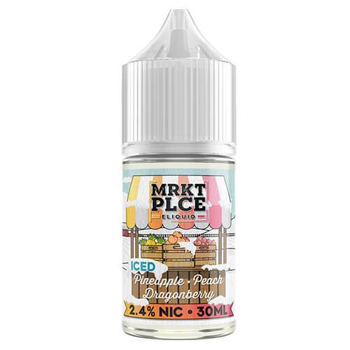 Iced Pineapple Peach Dragonberry by MRKT PLCE Salts 30mL bottle