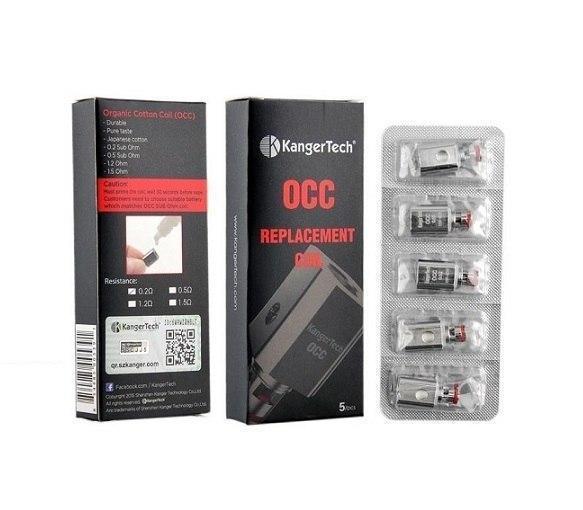 Kangertech OCC Replacement Coil (Pack of 5) with packaging