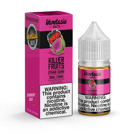 Killer Fruits Straw Guaw by Vapetasia Salts 30ml with Packaging