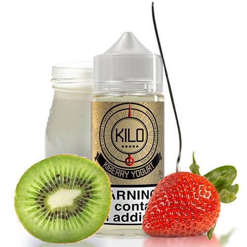 KILO ORIGINAL SERIES | Kiberry Yogurt 100ML eLiquid bottle with Background