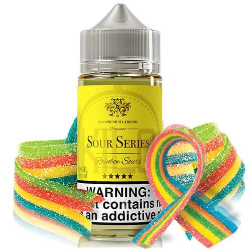 Rainbow Sours by Kilo Sour Series 100ml Bottle