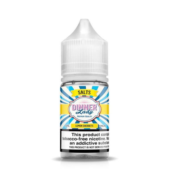 Lemon Sherbets by Dinner Lady TFN Salt 30mL Bottle