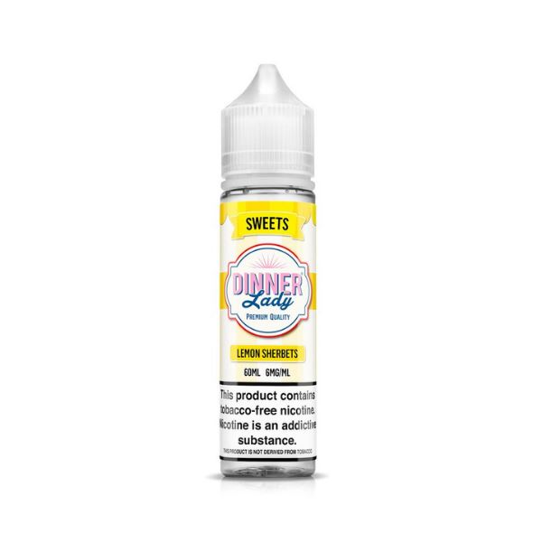 Lemon Sherbets by Dinner Lady TFN Series 60mL Bottle