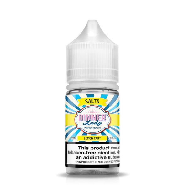 Lemon Tart by Dinner Lady TF-Nic Salt Series E-Liquid 30mL (Salt Nic) Bottle