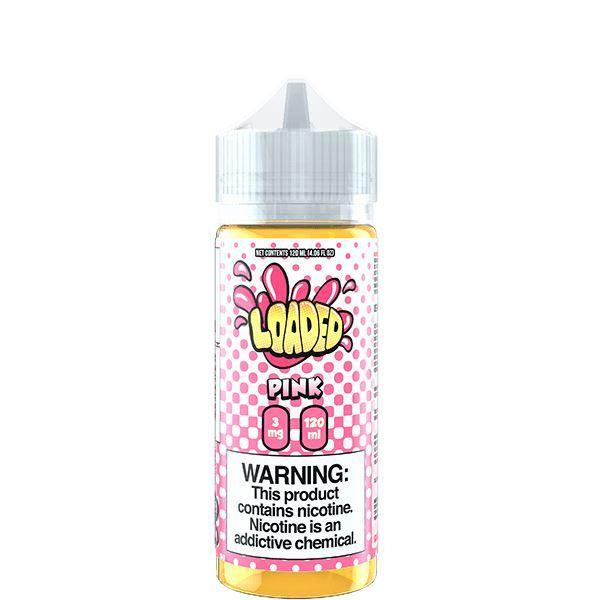 Pink by Loaded Series E-Liquid 120mL (Freebase) bottle