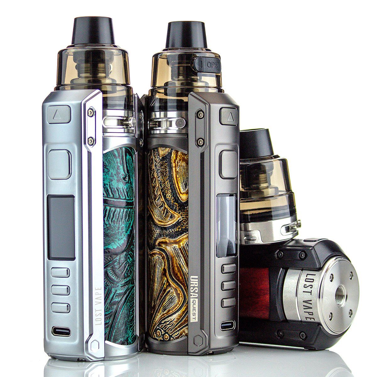 Lost Vape URSA Quest Multi Kit | 100w group photo