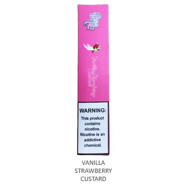 Lush Disposable | 300 Puffs Vanilla Strawberry Custard