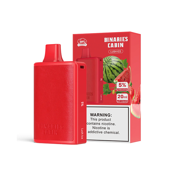 HorizonTech - Binaries Cabin Disposable | 10,000 puffs | 20mL Lush Ice with packaging