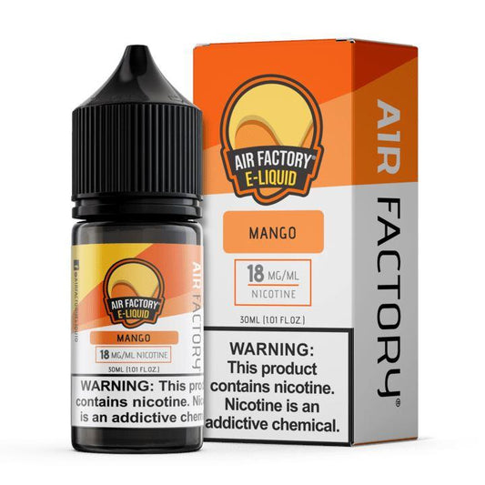 Mango by Air Factory Salt eJuice 30mL with packaging
