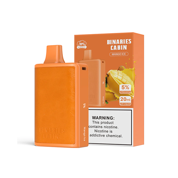 HorizonTech - Binaries Cabin Disposable | 10,000 puffs | 20mL mango ice with packaging