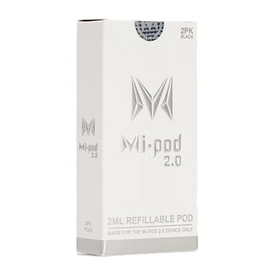 Mi-Pod 2.0 Replacement Pods 2mL (2-Pack) packaging