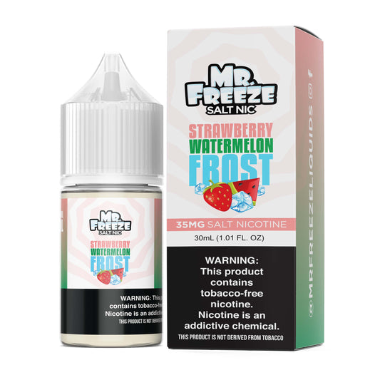 Strawberry Watermelon Frost by Mr. Freeze Tobacco-Free Nicotine Salt Series | 30mL with packaging