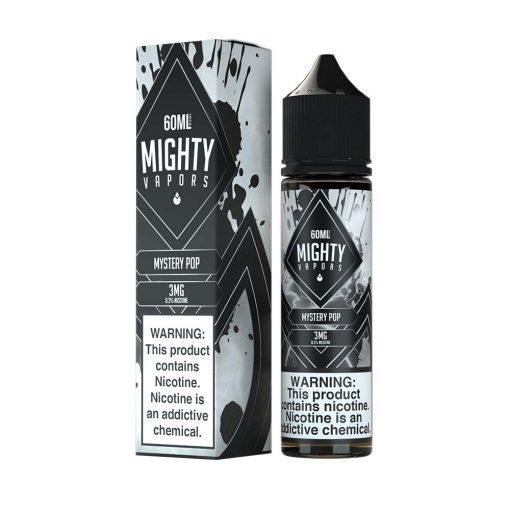 Mighty Vapors Series E-Liquid | 60mL | 3mg | Mystery Pop with packaging
