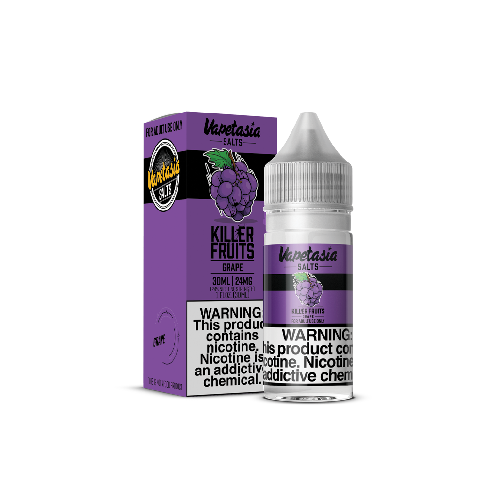 Killer Fruits Grape by Vapetasia Salts 30ml with packaging