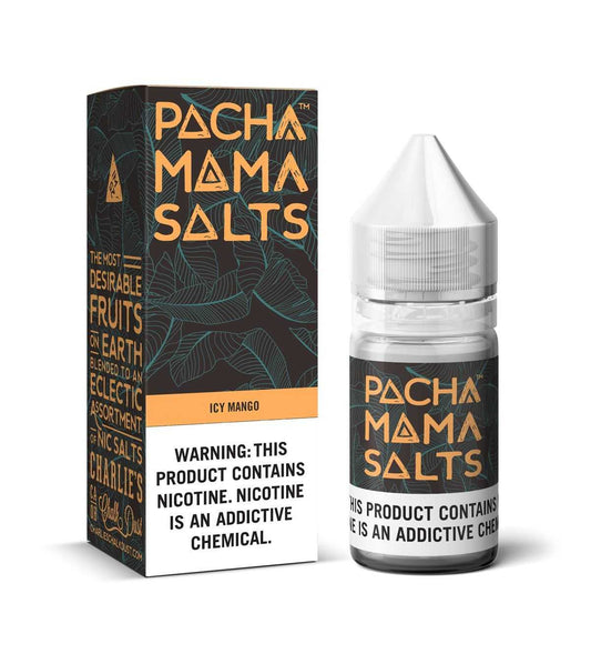 Icy Mango by Pachamama Salts TFN 30mL with Packaging