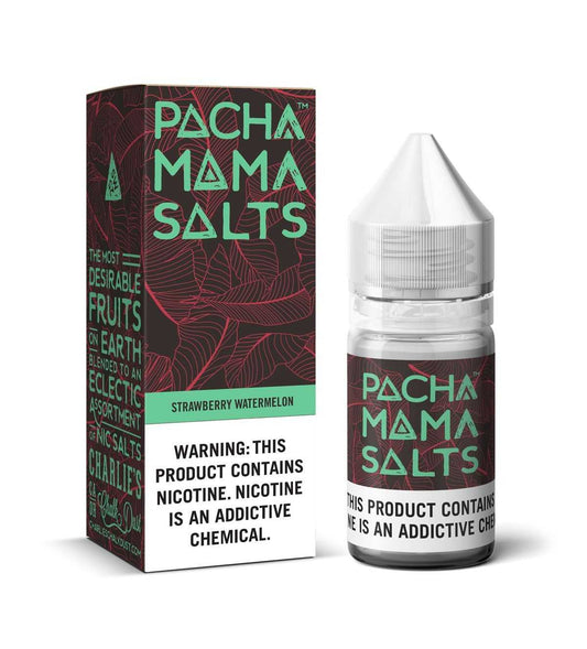 Strawberry Watermelon by Pachamama Salts TFN 30mL with Packaging