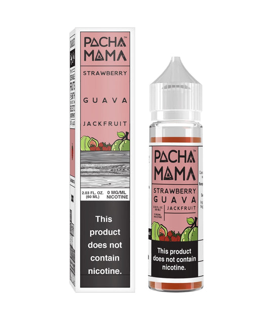 Strawberry Guava JackFruit by Pachamama eLiquid TFN 60mL with packaging