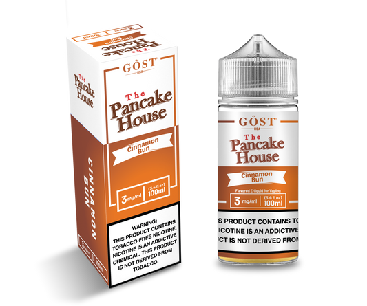 Cinnamon Bun by GOST The Pancake House Series 100mL with Packaging