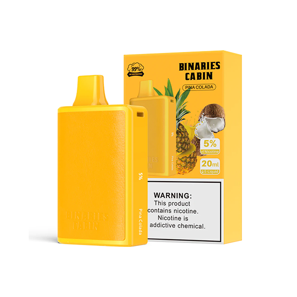 HorizonTech - Binaries Cabin Disposable | 10,000 puffs | 20mL pinacolada with packaging