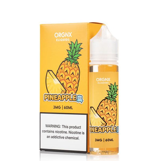 Pineapple Ice by ORGNX TFN Series 60mL with packaging