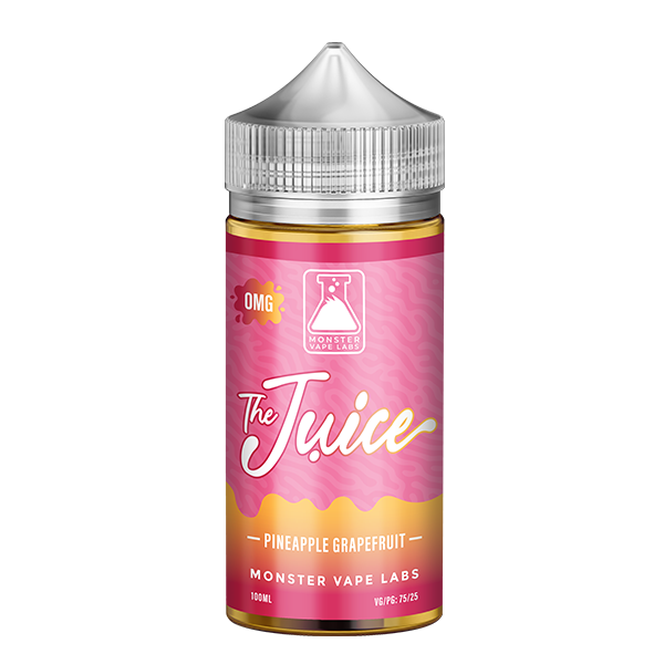 Jam Monster Juice Series E-Liquid | 100mL | 0mg | (Freebase) | Pineapple Grapefruit