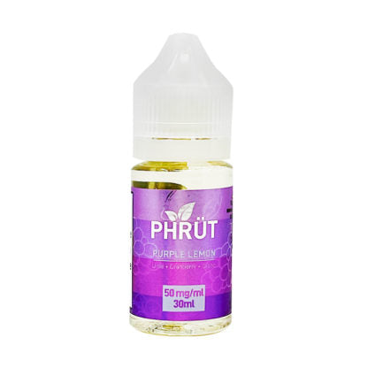 Purple Lemon by Phrut Tobacco-Free Nicotine Salt 30ml Bottle