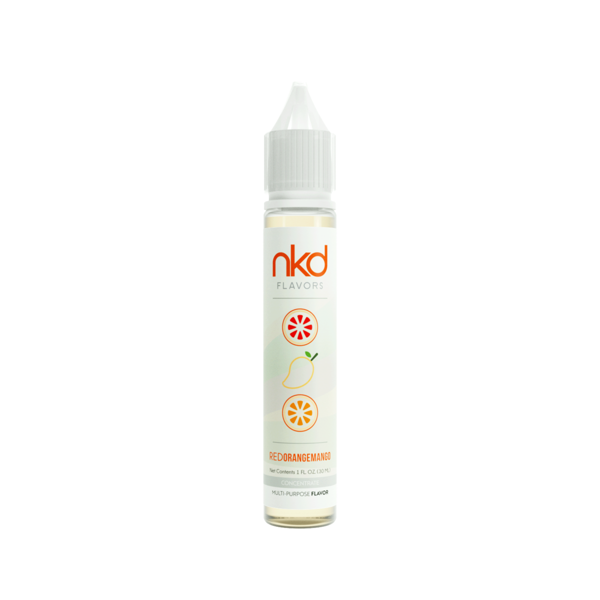 NKD Flavor Concentrate | 30mL | Red Orange Mango Bottle