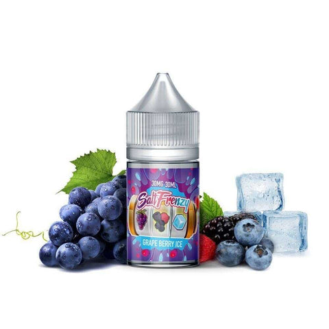 Grape Berry ICE by Salt Frenzy 30ml Bottle