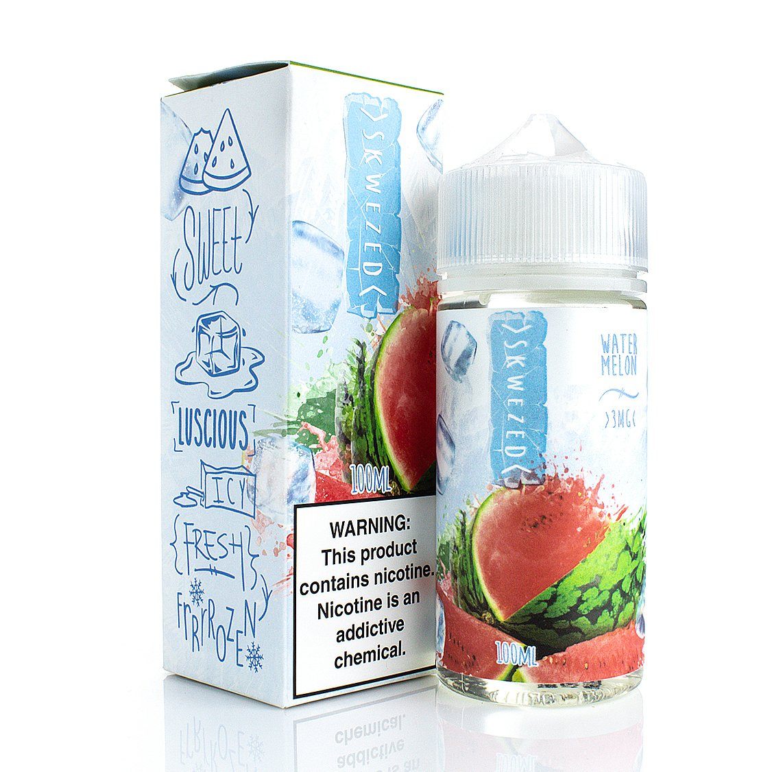 Frozen Aguamelone (Watermelon Ice) by Skwezed 100ml with packaging