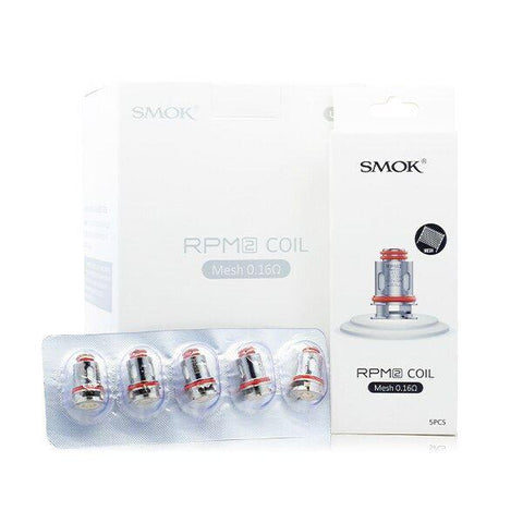 SMOK RPM 2 Coils (5-Pack) mesh 0.16ohm with packaging