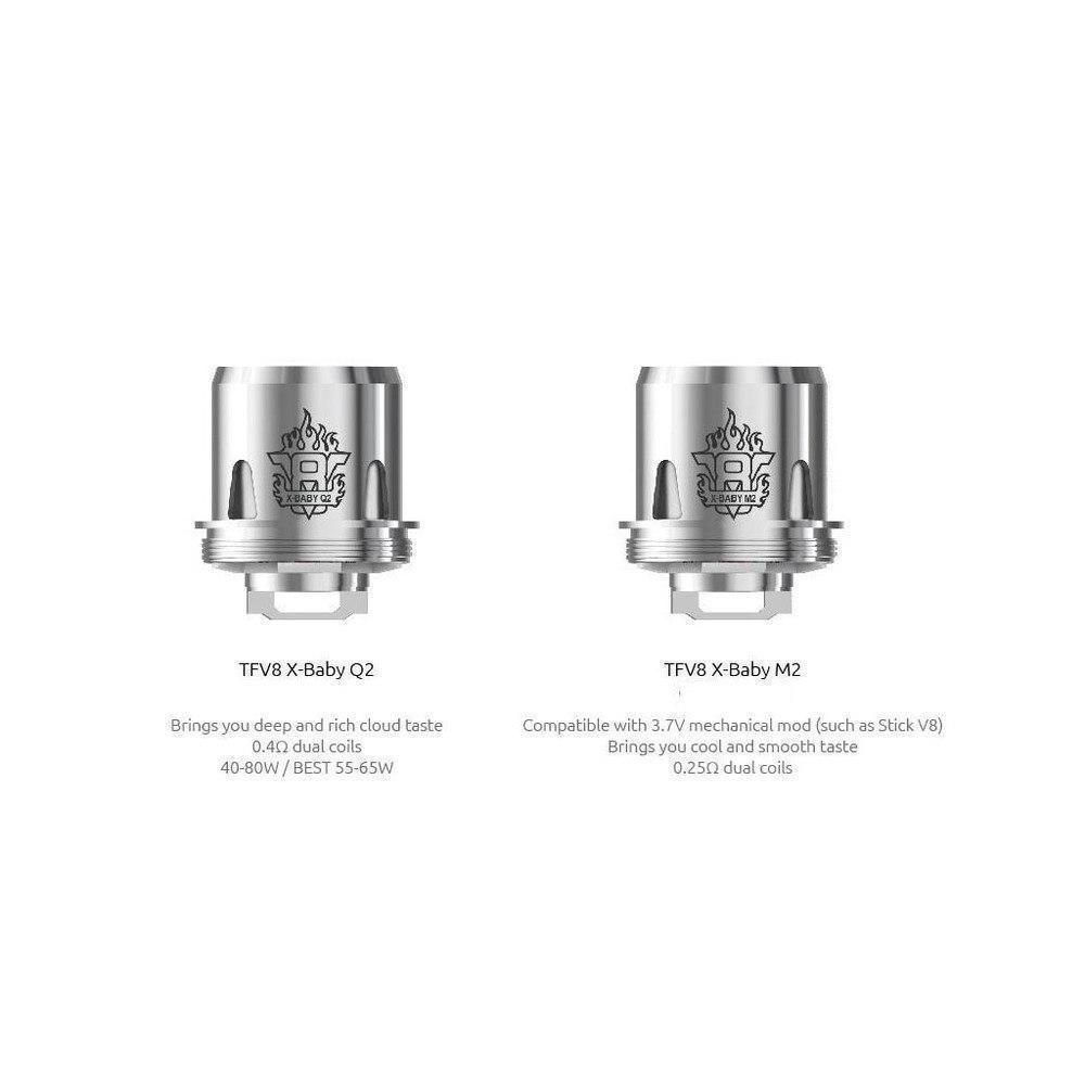 SMOK TFV8 X-Baby Beast Brother - Replacement Coils group photo