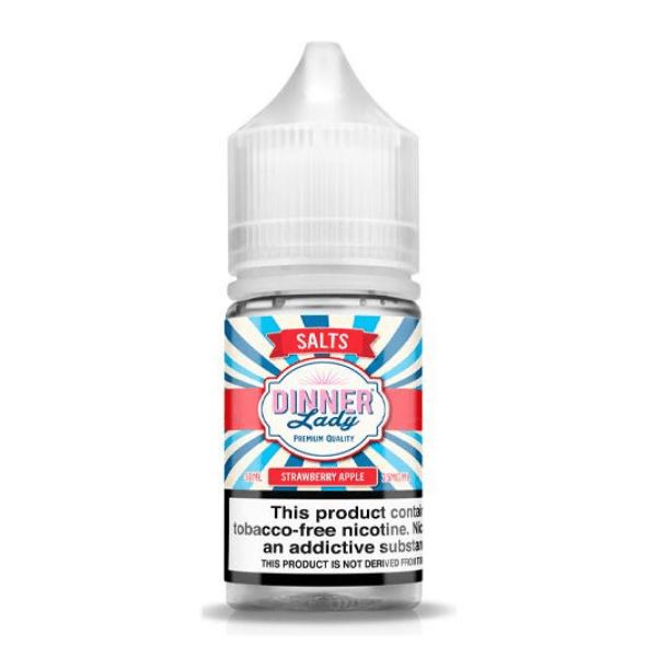 Strawberry Apple by Dinner Lady TFN Salt 30mL Bottle