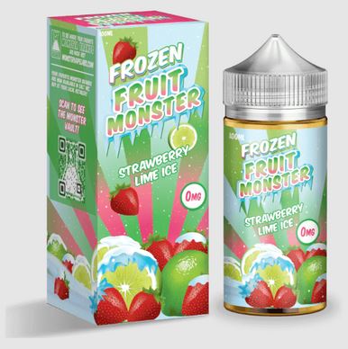 Strawberry Lime Ice by Frozen Fruit Monster Series 100mL with packaging