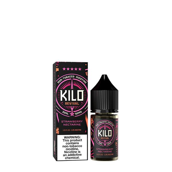 Strawberry Nectarine by Kilo Revival TFN Salt 30mL with Packaging