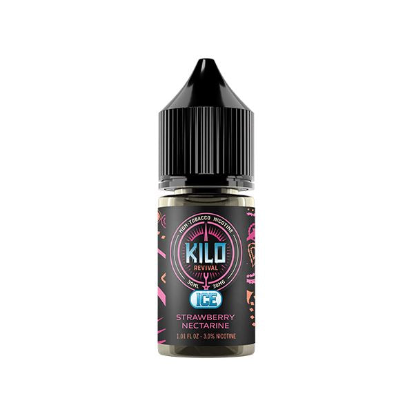 Strawberry Nectarine Ice by Kilo Revival TFN Salt 30mL  Bottle
