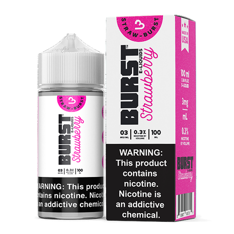 Strawberry by Burst Series | 100mL with packaging