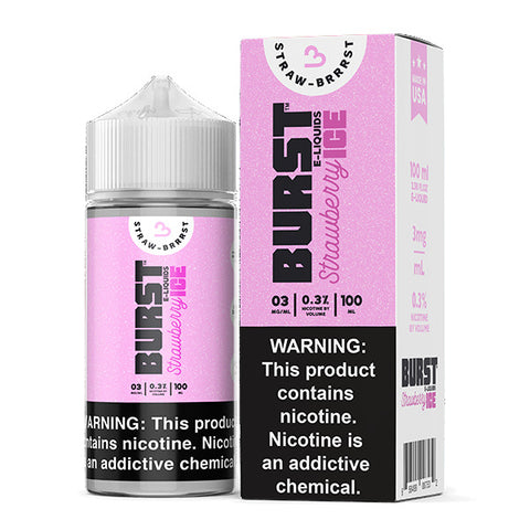 Strawberry Ice by Burst Series | 100mL with packaging