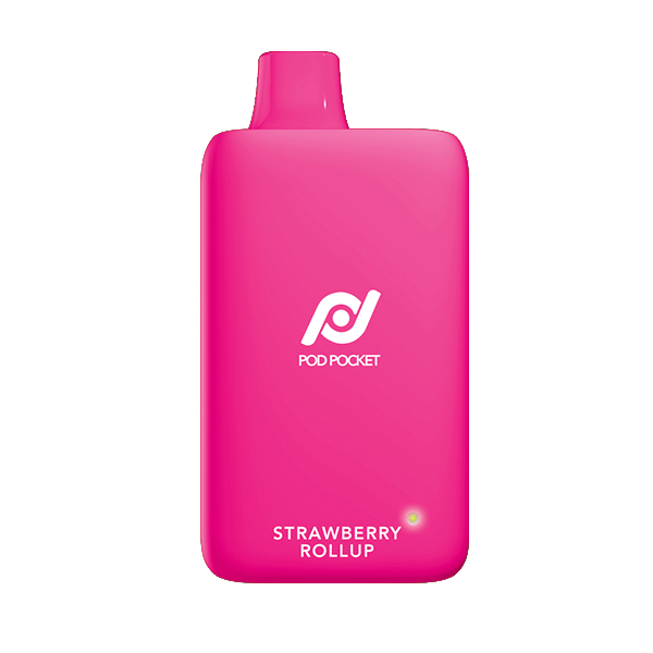 Pod Pocket Disposable | 7500 Puffs | 14mL | 50mg | Strawberry Roll Up