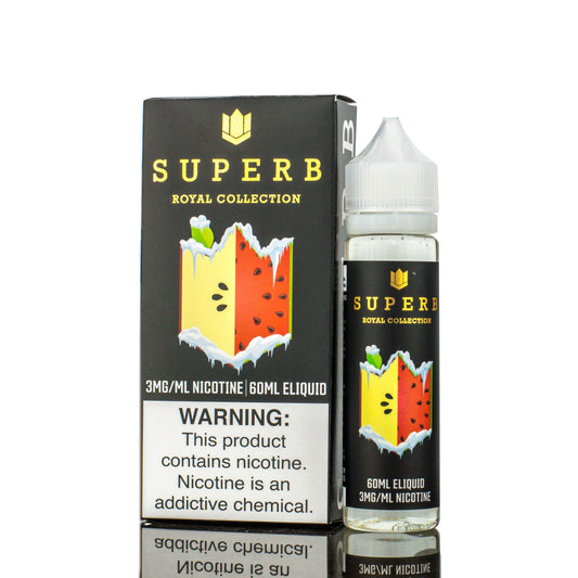SUPERB ROYAL COLLECTION | Applemelon X 60ML eLiquid with Packaging