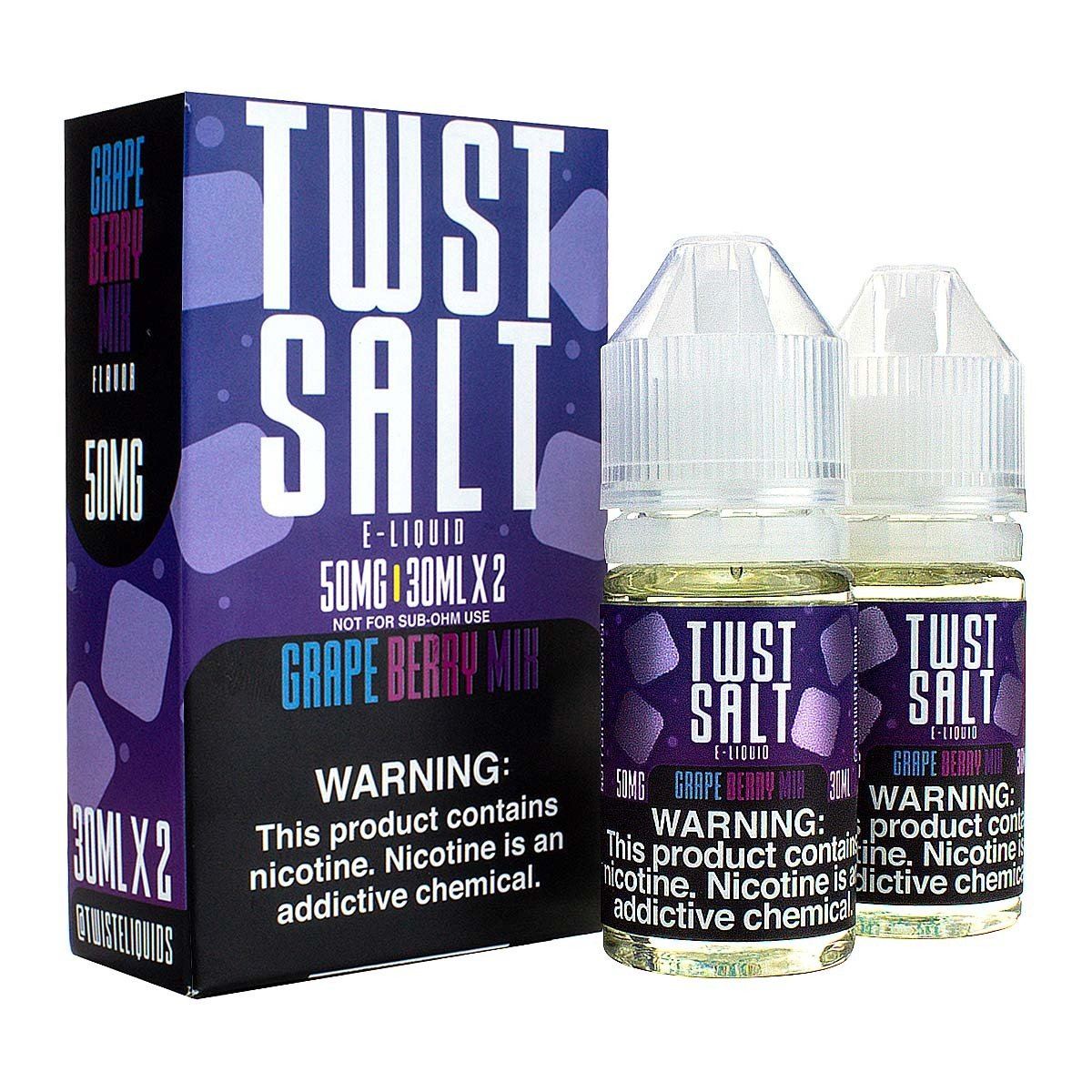 Purple Grape by Twist Salts Series 30mL with packaging